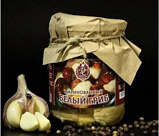 Белый гриб маринованный